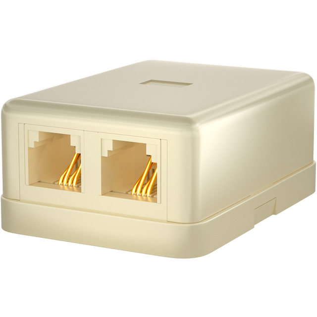 One-to-two desktop fixed-line four-way telephone line branch