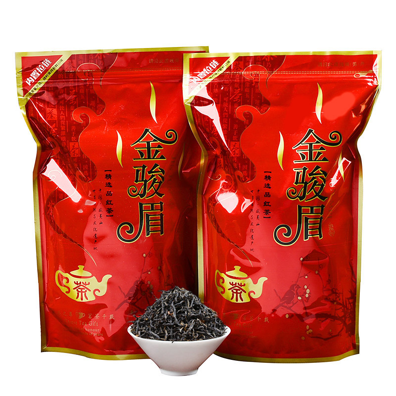 春茶新茶 金骏眉红茶500g 蜜香型 武夷桐木关茶叶500克 奶茶专用 - 图3