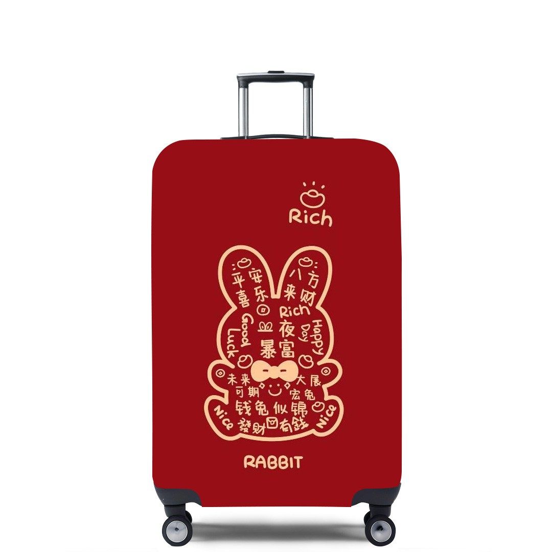 图文46不要太较真弹力箱套拉杆箱旅行旅游登机行李皮箱保护罩防尘,淘宝优惠券,粉丝福利购,淘宝优惠卷