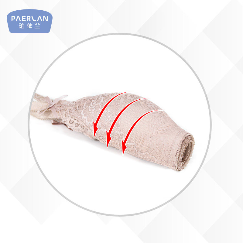 珀依兰无钢圈蕾丝边性感内衣 珀依兰内衣文胸