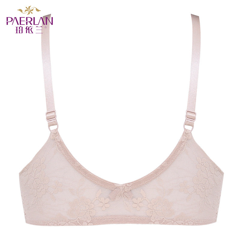 珀依兰无钢圈小胸深v性感文胸 珀依兰内衣文胸