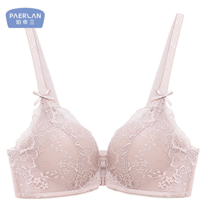 珀依兰无钢圈蕾丝边性感内衣 珀依兰内衣文胸
