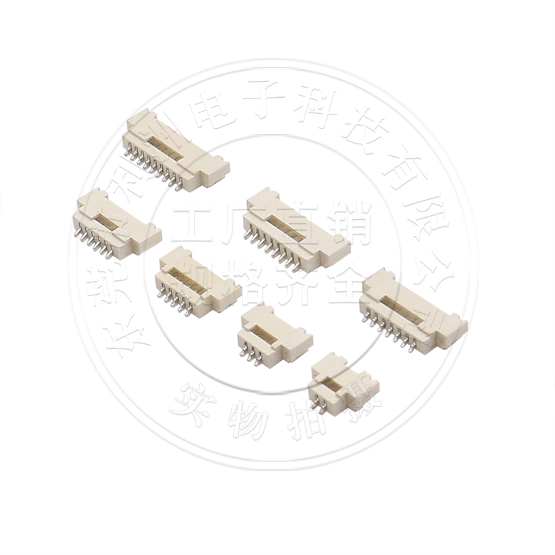 DF16接插件 1.25mm间距 SMT贴片式 卧贴 2P-30P 针座 连接器 接口 - 图1