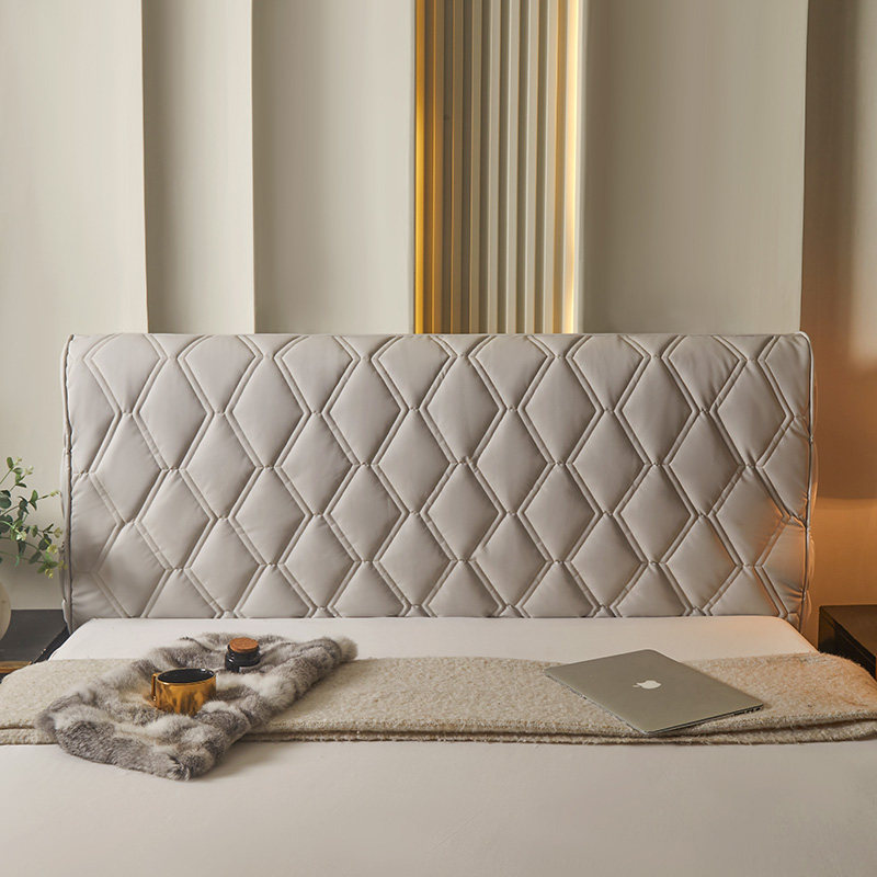 猫抓皮 科技布床头套罩全包保护套夹棉加棉厚软包欧式简约皮木床,淘宝优惠券,粉丝福利购,淘宝优惠卷