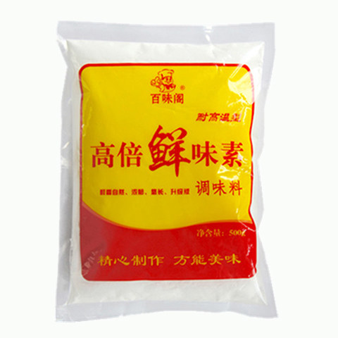 高倍鲜味素500g（买4送1）鸡精味精鲜王20-30倍耐高温 - 图2
