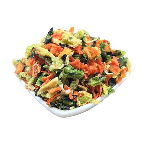 脱水蔬菜沙拉买4送1 蔬菜干  仓鼠兔子龙猫荷兰猪零食500g 包邮 - 图3