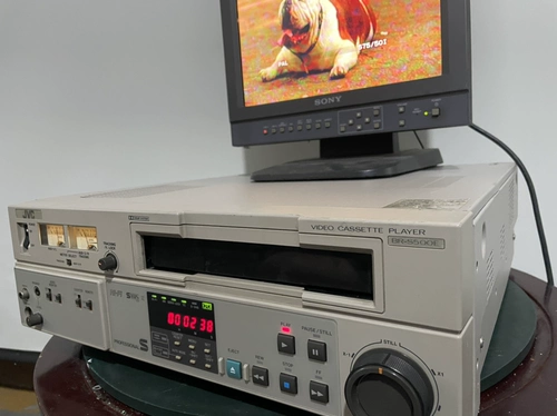 JVC/Jiewei Shi SVHS Video Recorder BR-S500E Металлические видео, машина с высоким ремнем для посадки