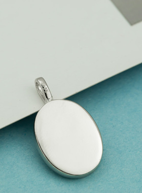 diy纯银镶嵌蜜蜡蓝珀空托包邮