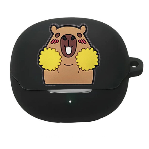 QCY N60保护壳适用QCY MeloBuds N60主动降噪蓝牙耳机保护套QCY N60耳机壳可爱卡通一体式防摔硅胶软壳 - 图3