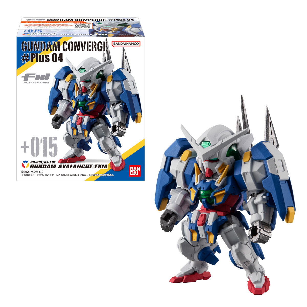 万代 FW GUNDAM CONVERGE Plus04 盒蛋食玩 雪崩能天使 GP02 高达 - 图3