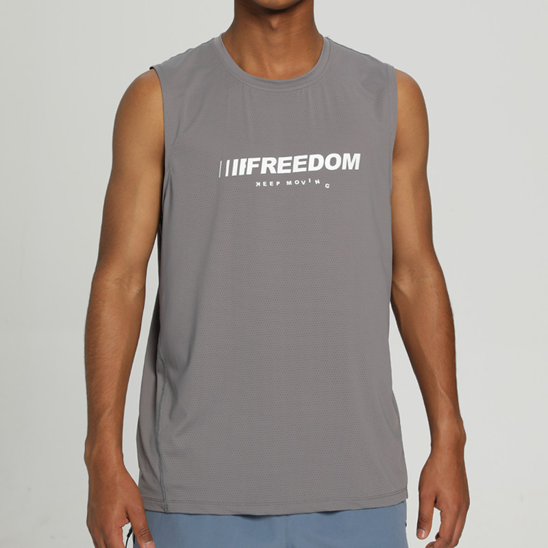 跑步背心男吸汗速干透气运动健身篮球训练无袖坎肩夏宽松田径T恤,淘宝优惠券,粉丝福利购,淘宝优惠卷