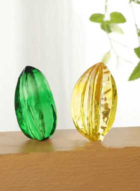 水晶水果摆件葡萄南瓜玉米草莓