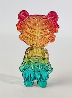 哪吒水晶琉璃摆件手办汽车摆件