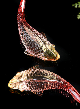 锦鲤鲤鱼招财聚财年年有余摆件