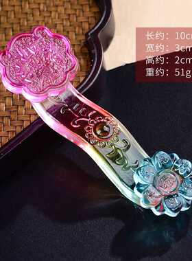 水晶琉璃如意摆件开业乔迁礼品