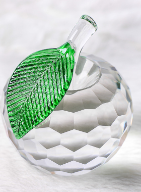 特价高档水晶苹果男女朋友闺蜜