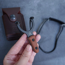 American Imported Tops Mini Slingshot Outdoor Tactical High Bomb Nostalgia Metal Toy Coursework Emergency Tools