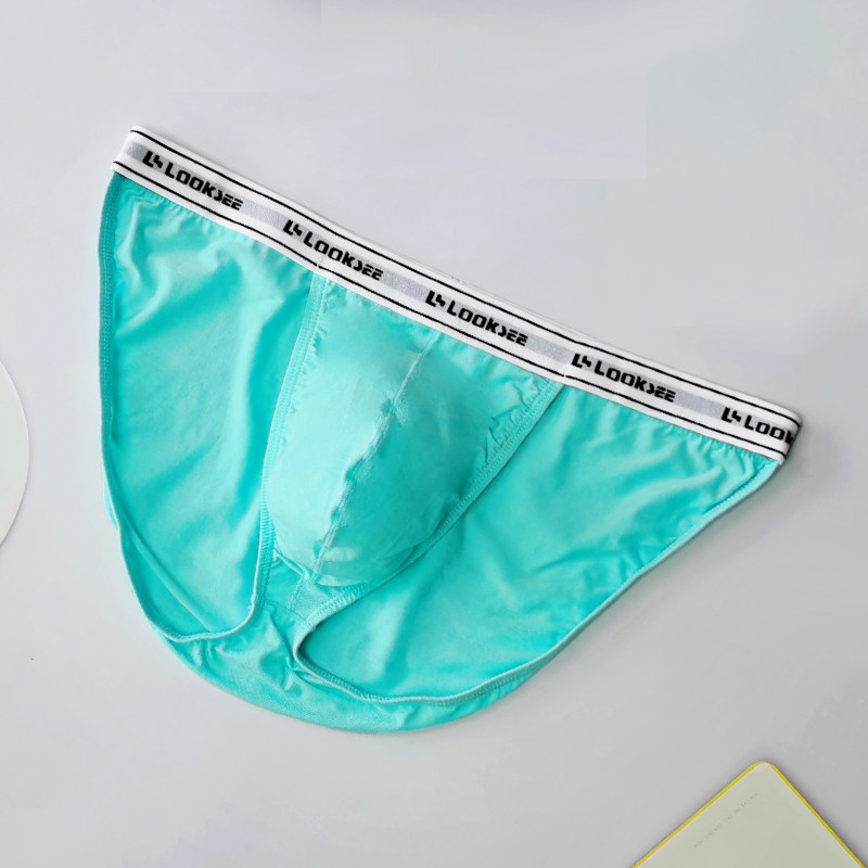 莫代尔纯色木尔棉 侧高叉窄裆底中低腰个性感 薄款男士内裤三角裤,淘宝优惠券,粉丝福利购,淘宝优惠卷