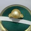 DIY accessories natural pearl S925 sterling silver fashion personalized adjustable ring with 6-12mm round beads