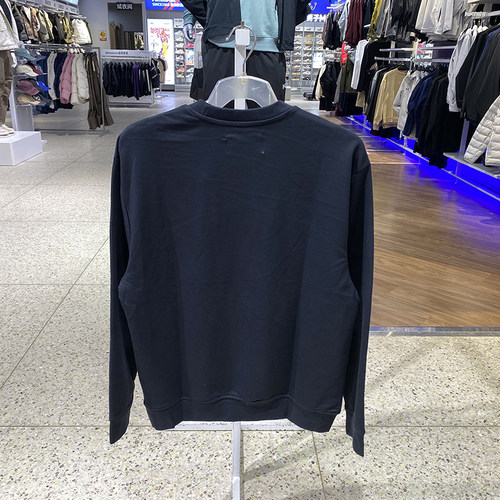 Nike耐克卫衣男士JORDAN秋冬款圆领运动休闲宽松套头衫FV8625-010 - 图0