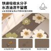 Anti-slip, anti-oil, wipeable and washable kitchen floor mat