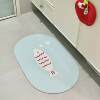 Korean style Xiaoyu bathroom absorbent floor mat
