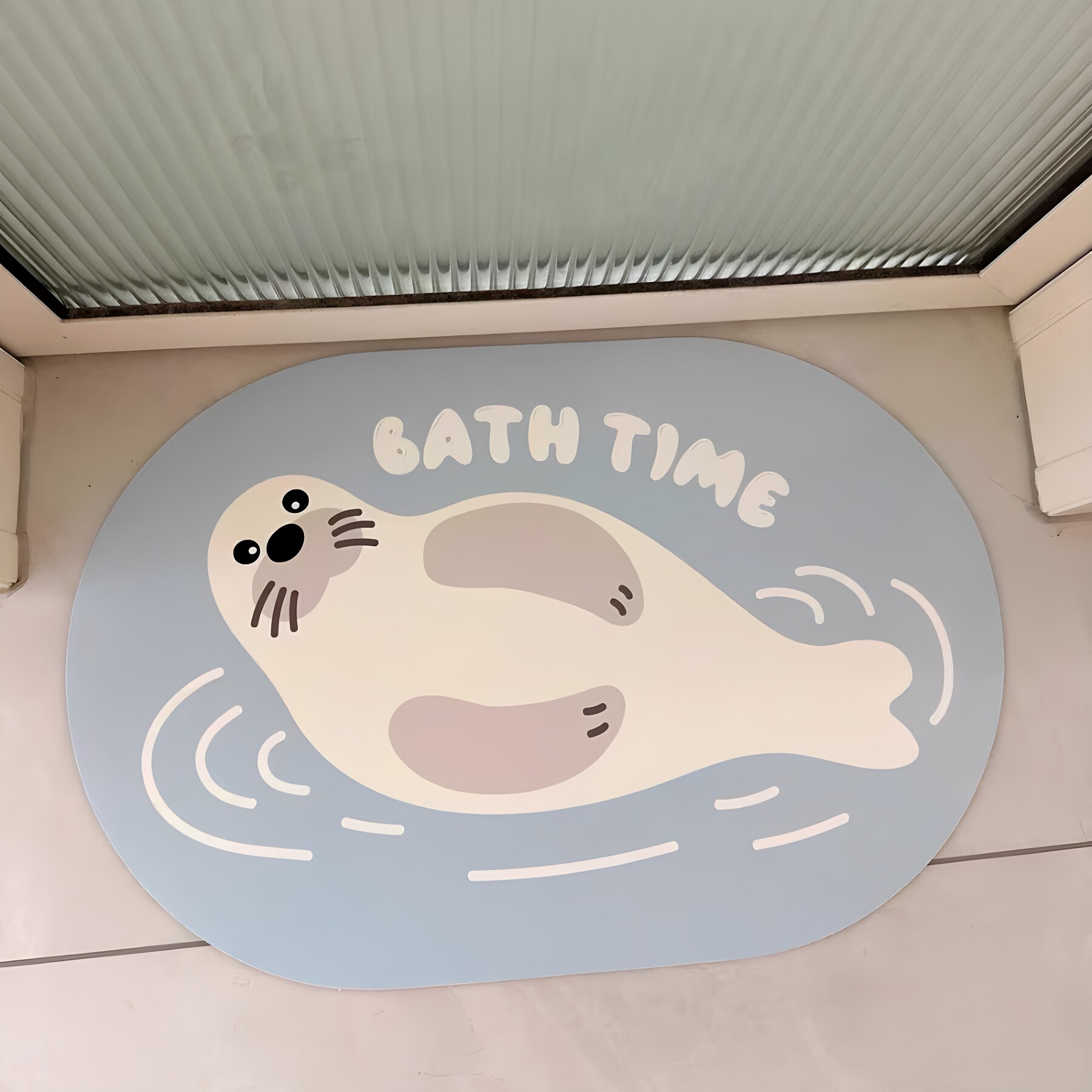Korean style Xiaoyu bathroom absorbent floor mat