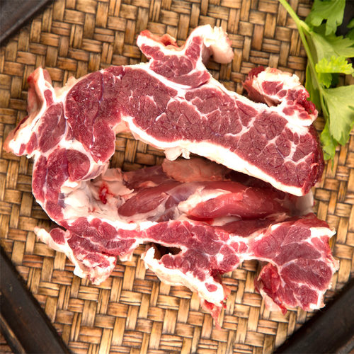 伊舜农家现杀新鲜黄牛牛肋条肉2000克（4斤）牛坑腩生鲜烧烤食材 - 图0