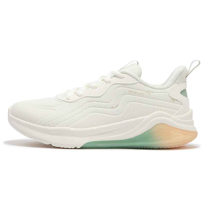 361度女士减震跑鞋网面透气新品2024年春季舒适361女子高弹运动鞋,淘宝优惠券,粉丝福利购,淘宝优惠卷