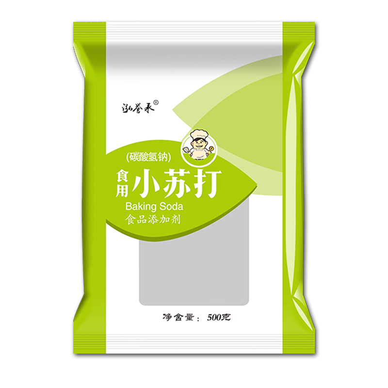 食用小苏打粉500g*5袋多规格小包装祛黄去黑头果蔬去农残清洁去污-图3