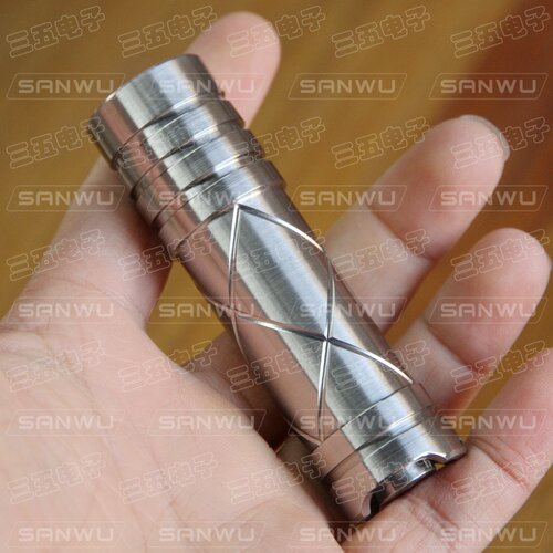 不锈钢激光手电小花棍 镭射户外求生指示笔激光剑 便携大功率激光 - 图1