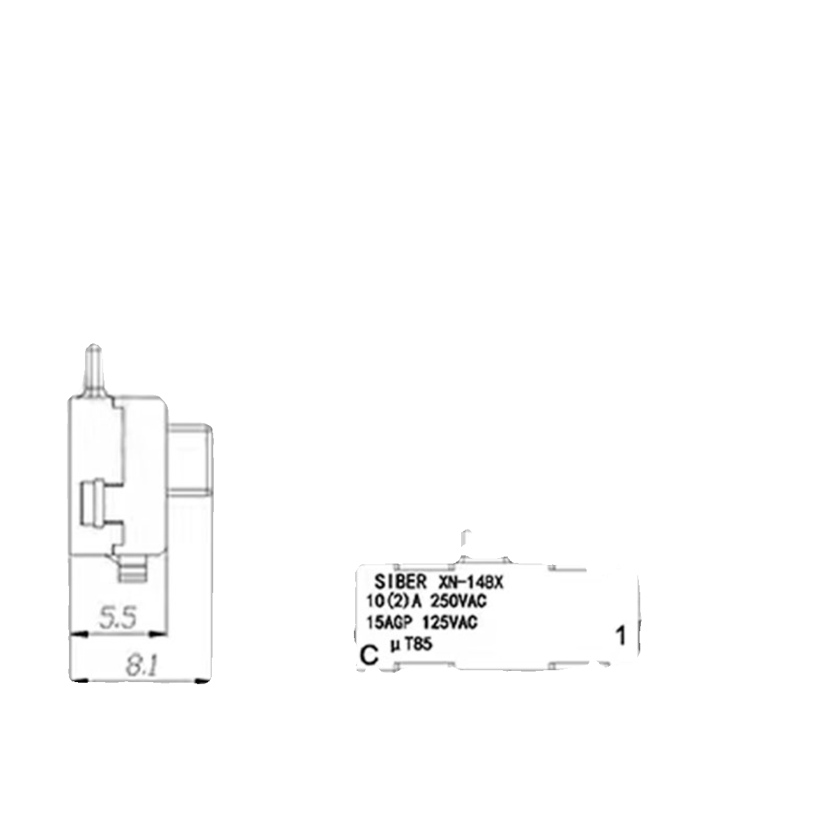 吹风机适配戴森/Dyson吹风机HD01 02 03 08电源开关配件XN-14BX,淘宝优惠券,粉丝福利购,淘宝优惠卷