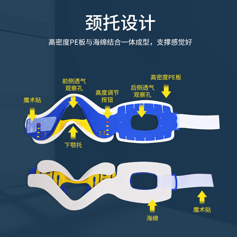 救生担架救生板急救脊柱板头部固定器颈托水上泳池多功能漂浮急救 - 图2