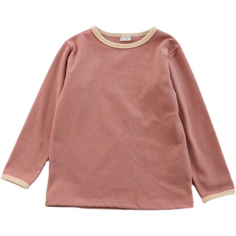 儿童磨毛德绒加厚打底衫秋冬童装男女童保暖长袖T恤小中大童秋衣,淘宝优惠券,粉丝福利购,淘宝优惠卷