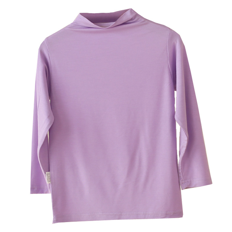 儿童莫代尔薄中高领打底衫冬装女童保暖长袖t恤衫中大童百搭秋衣,淘宝优惠券,粉丝福利购,淘宝优惠卷