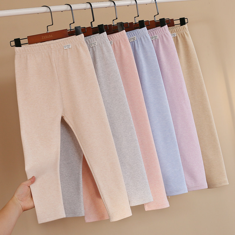 儿童彩纱舒绒纯棉秋裤冬男女童保暖磨毛厚打底裤宝宝睡裤中大童,淘宝优惠券,粉丝福利购,淘宝优惠卷