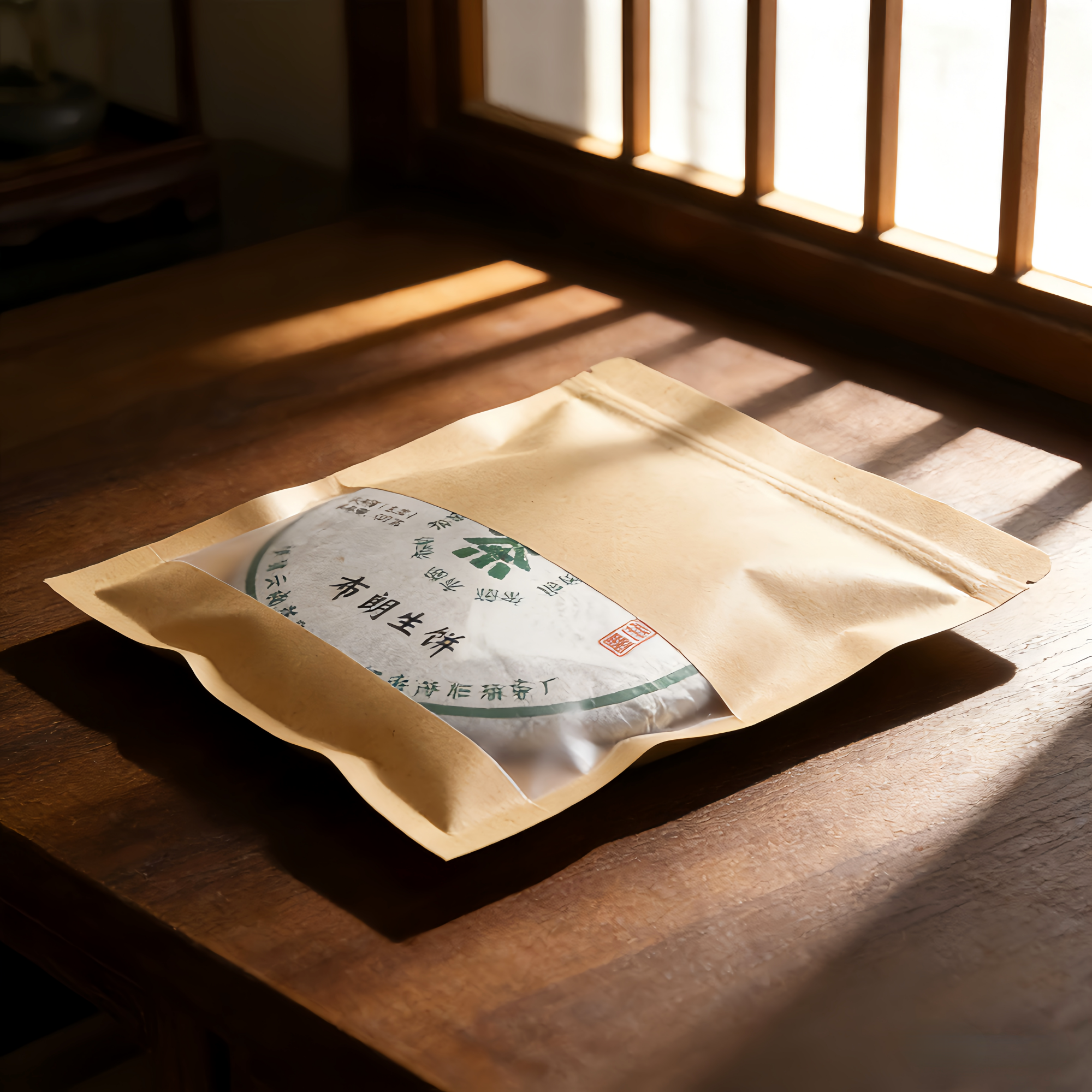 茶叶包装袋白茶普洱茶防潮自封袋牛皮纸通用收纳袋茶饼储存密封袋,淘宝优惠券,粉丝福利购,淘宝优惠卷