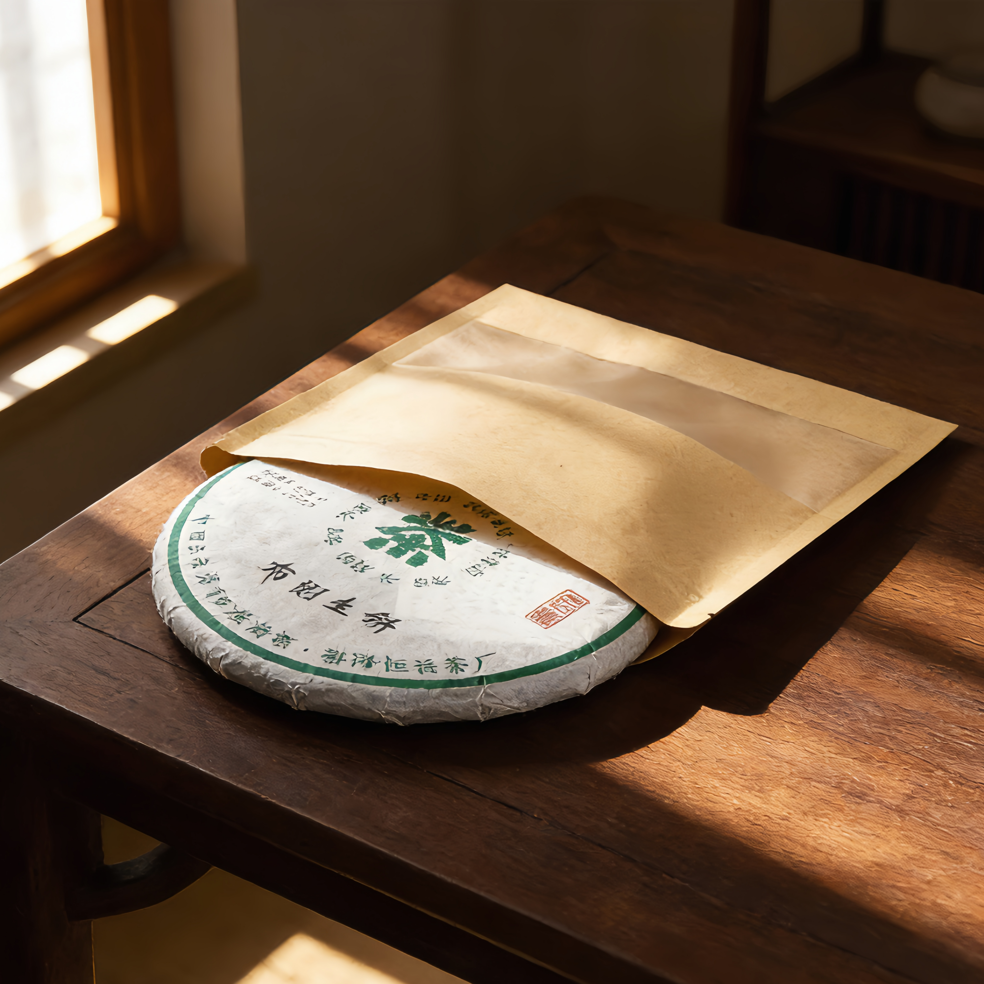 茶叶包装袋白茶普洱茶防潮自封袋牛皮纸通用收纳袋茶饼储存密封袋,淘宝优惠券,粉丝福利购,淘宝优惠卷