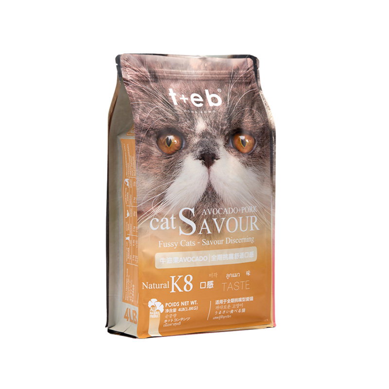 TEB汤恩贝K8幼猫成猫挑嘴猫粮4磅进口原料加菲英短蓝猫天然粮包邮优惠券