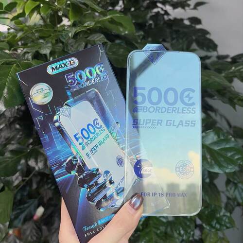 新款500CC听筒防尘适用苹果18Promax钢化膜无黑边iPhone15膜贴膜14手机膜高清12全屏保护全包边弧度无边贴膜 - 图1