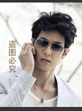 钛钢黑色情侣韩版单身风男士戒指