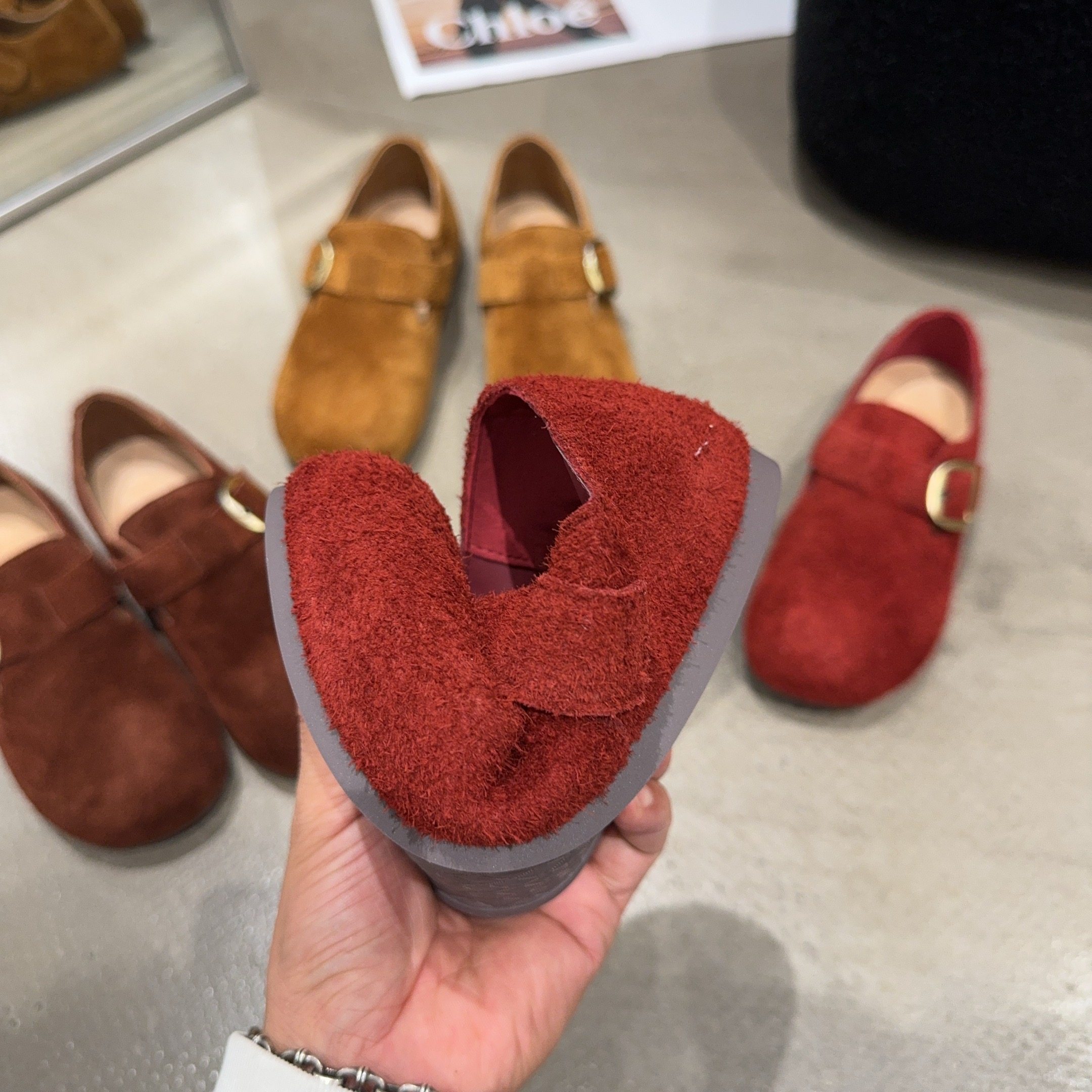 9217-2乐乐家秋季新品女真皮平底魔术贴一字带勃肯鞋软底舒适休闲,淘宝优惠券,粉丝福利购,淘宝优惠卷