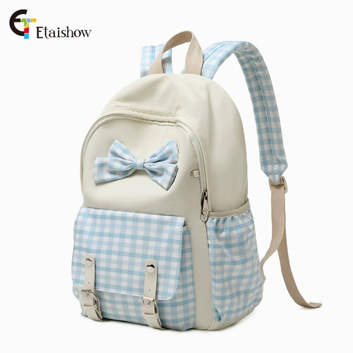 Школьный рюкзак для школьников, сумка через плечо, свежая вместительная и большая студенческая юбка в складку, для средней школы, в корейском стиле