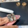 High version of rhombus ring, classic, niche and high-end for women
