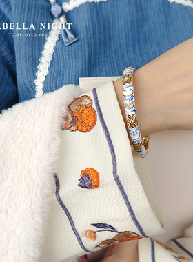 北京故宫青花瓷景泰蓝手镯小红书