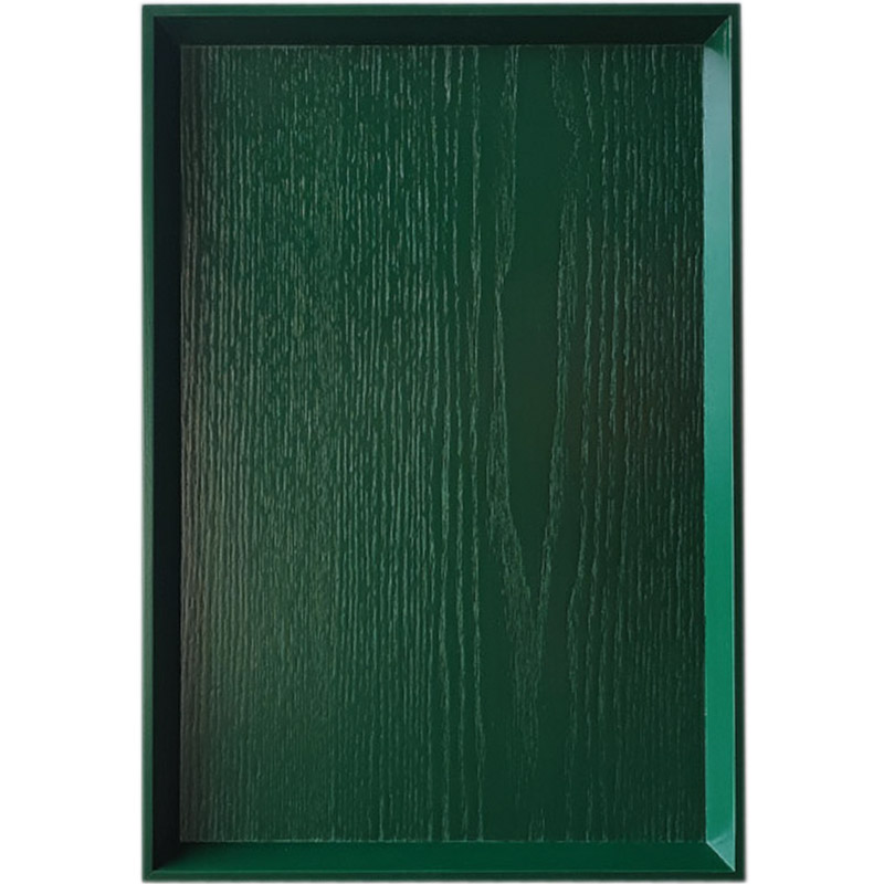 阖慕北欧ins复古绿色木质托盘长方形酒店木盘简约茶盘家用放杯子,淘宝优惠券,粉丝福利购,淘宝优惠卷