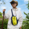2026 New Lightweight Fashionable Outdoor Leisure Sports Travel Chest Bag Multifunctional Cycling Water Bottle Bag Messenger Bag for Women