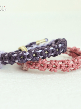 DIY手工编织情侣手绳材料包