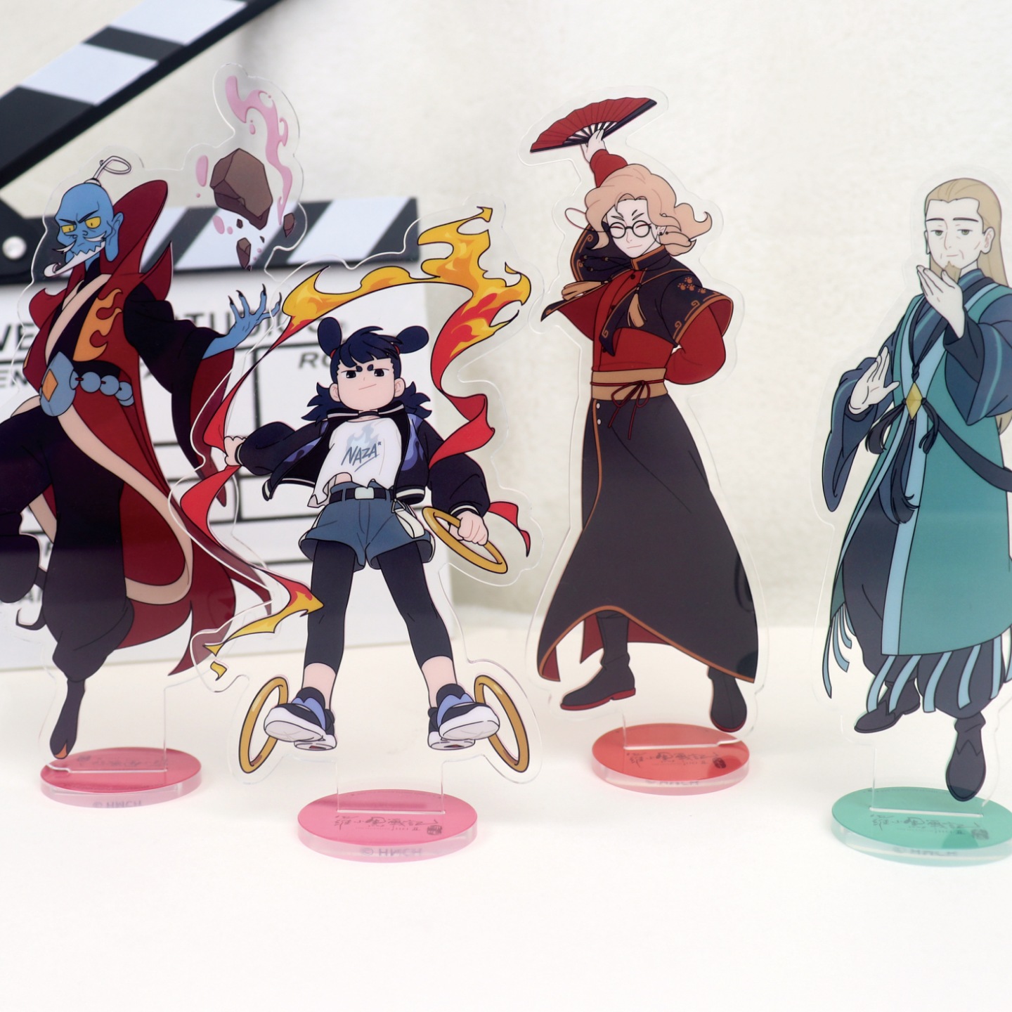 罗小黑战记2战斗系列立牌鹿野亚克力桌面摆件无限哪吒大电影周边 - 图1