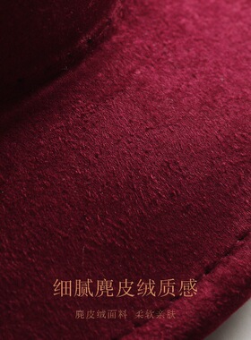 秋冬麂皮绒西部牛仔帽女白色一字顶宽檐卷边出游百搭保暖帽子宽沿